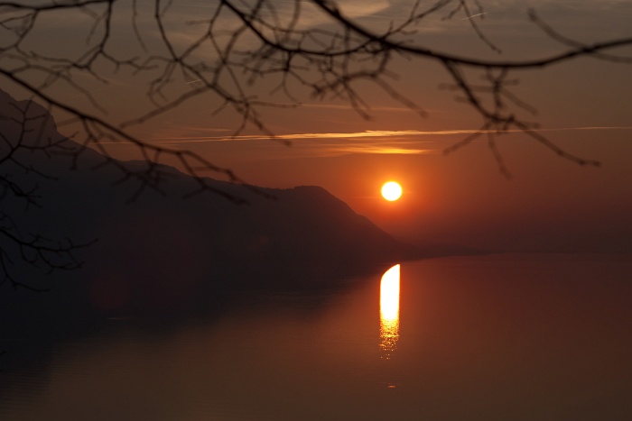 Coucher soleil Montreux - 006